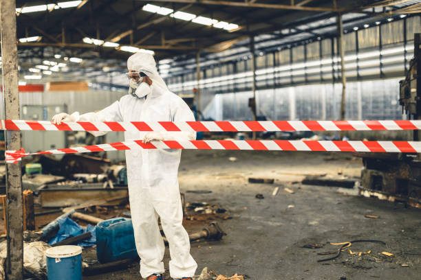 Professional Drug Lab Cleanup technician working in Fort Smith, AR